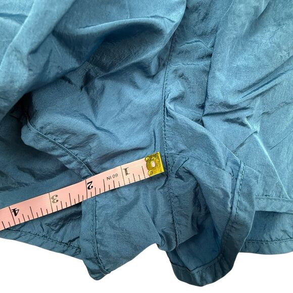 Free People Movement The Way Home Shorts Women Small Blue High Rise Smocked - Picture 11 of 12